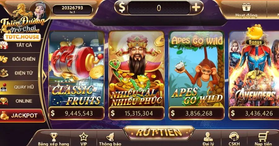 Trò chơi Nổ Hũ 78bet VIP